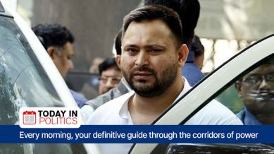 RJD leader Tejashwi Yadav is the unquestioned leader and CM face for Bihar this time around and has been touring the state to get the party ready for the contest later this year. (Express Archive/Prem Nath Pandey)
