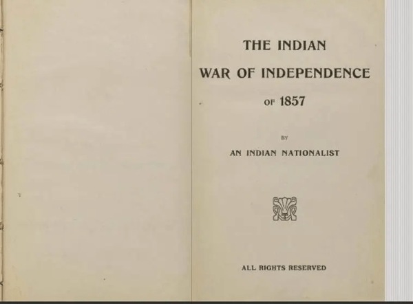 He was so deeply moved by the mutiny tales of 1857 that in 1909, when the British held the 50th commemoration of the 1857 uprising to celebrate their own victory, Savarkar came out with his work “The first war of independence” (archive.org)
