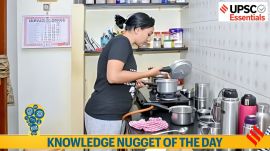 Knowledge nugget, upsc, time use survet, women