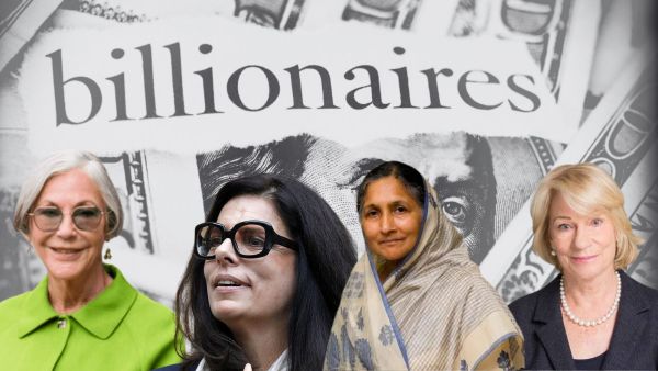 Top 10 Global Women Billionaires in 2025 Rankings and Net Worth Revealed (Designed on Canva)
