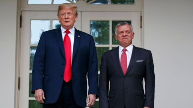 Trump Jordan Gaza refugees, King Abdullah White House visit, Trump Gaza relocation plan, US control of Gaza, Trump Middle East policy, Jordan rejects Gaza resettlement, Trump Netanyahu Gaza proposal, Marco Rubio Middle East, US aid to Jordan Egypt, Trump Palestine right of return