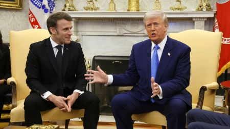 Trump Macron