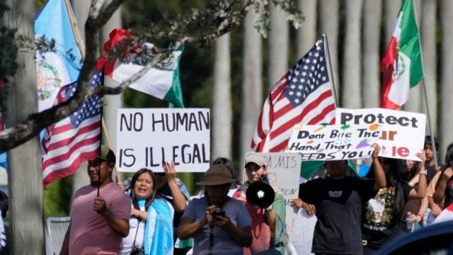 Trump protest