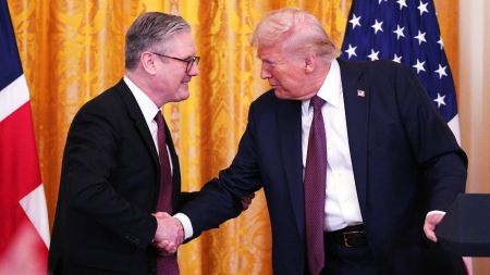 Trump Starmer-US