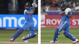 Anil Kumble speaks on Virat Kohli (LEFT) and Rohit Sharma. (AP Photo)