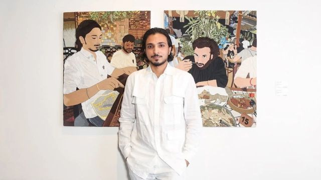 Viraj Khanna, son of ace fashion designer Anamika Khanna, has forged his own path as a multi-disciplinary artist, transitioning from the business side of fashion. (Source Instagram@latitude_28 and