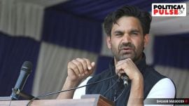 J&K PDP Legislature Party leader Waheed Para said they are raising issues of the people. "Where the Centre is concerned, we raise our voice against the Central government and where there are issues of governance, we hold Chief Minister Omar Abdullah accountable," he said. (Express File Photo by Shuaib Masoodi)