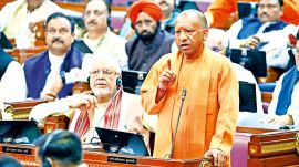 Yogi Adityanath, UP budget, UP budget session, Uttar Pradesh budget, UP government, Lucknow news, Uttar pradesh news, Indian express, Current affairs