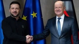 Zelenskyy with Scholz