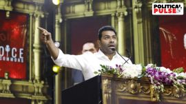 Aadhav Arjuna, Santiago Martin son-in-law Aadhav Arjuna Santiago Martin, Lottery King, tvk, Tamilaga Vettri Kazhagam, Indian express news, current affairs