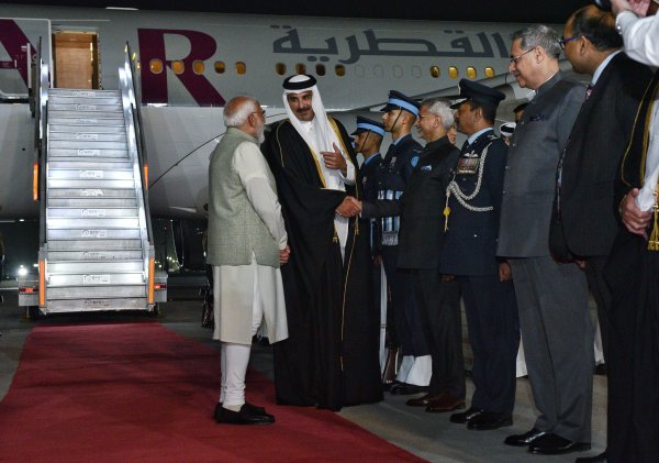 Sheikh Tamim Bin Hamad Al-Thani, pm modi, narendra modi, s jaishankar