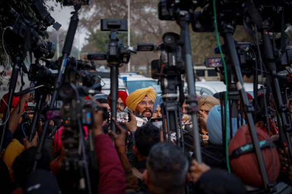 U.S. military plane deporting Indian immigrants lands in Amritsar