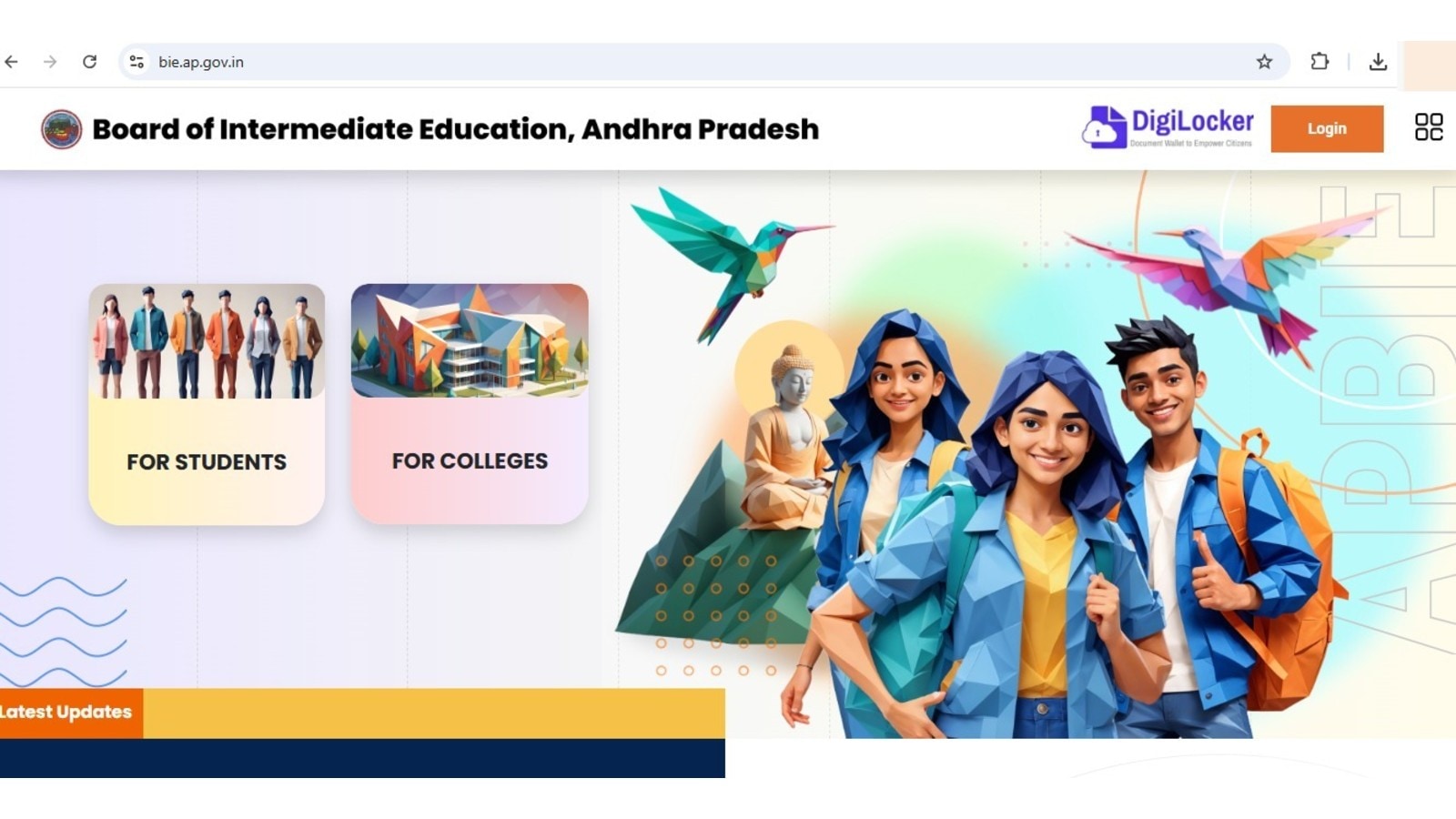 AP Inter Hall Ticket 2026 (Soon): How to download 1st, 2nd year admit cards at bie.ap.gov.in, via Whatsapp