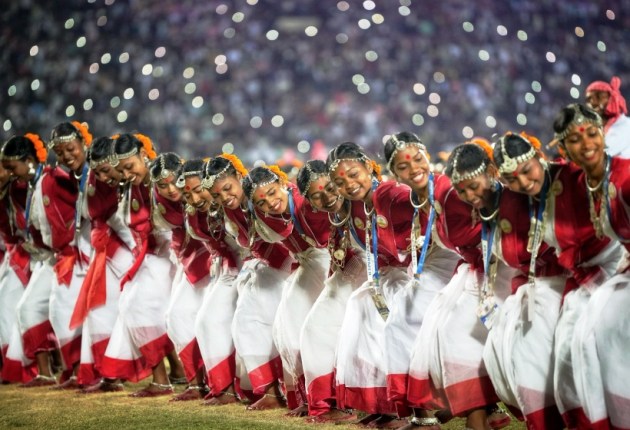 The Jhumoir dance, a traditional art form performed by women with men playing instruments, holds significant cultural importance among Assam's tea tribes.