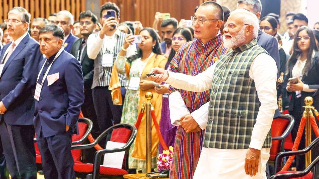 Narendra Modi, School of Ultimate Leadership, SOUL conclave 2025, Tshering Tobgay, Indian express news, current affairs