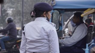 Patna traffic, Patna traffic Women cops, Women cops, bihar Women cops, bihar traffic Women cops, Indian express news, current affairs