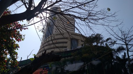 business market, sensex, share trade, indian express