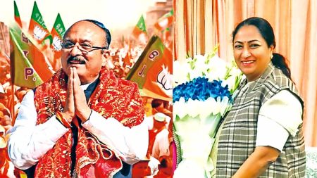 Delhi Chief Minister, Rekha Gupta, Ashish Sood, Satish Upadhyay, Shikha Roy, Rajnath Singh, B L Santhosh, delhi news, India news, Indian express, current affairs