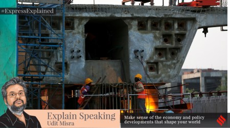 Over the past two decades, the government has focused on increasing capital expenditure. (Express Photo by Amit Mehra)