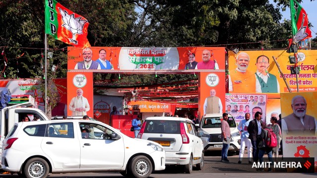 BJP cm post, indian express