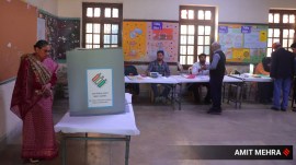 Delhi Assembly elections 2025, voting day, delhi news, indian express