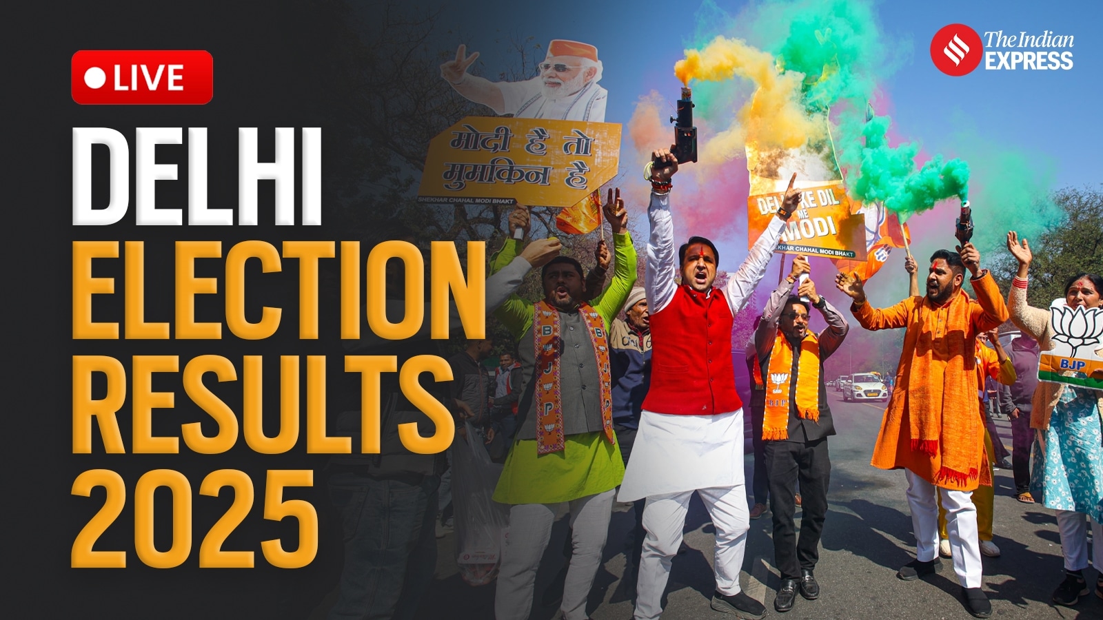 Delhi Election Results 2025 ECI Delhi Results Live Counting Updates