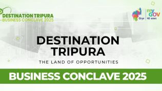 The theme of this year’s conclave is ‘Destination Tripura, Land of Opportunities' (X/@mygovtripura)