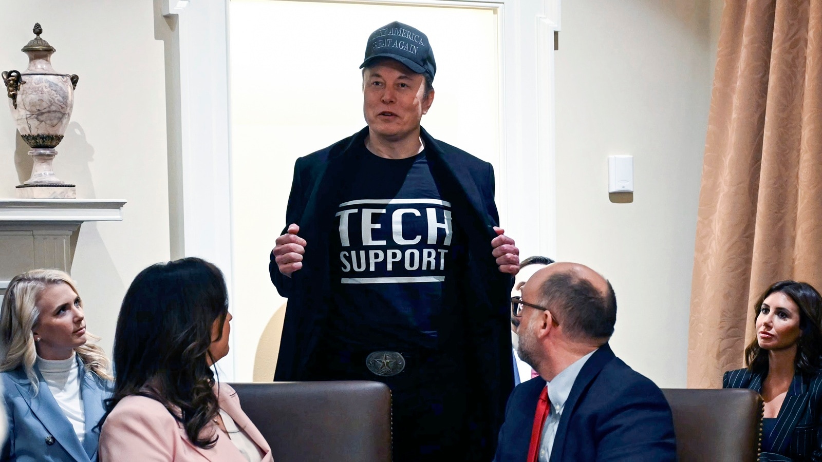 ‘We’ve been getting lot of death threats’: Musk details DOGE team’s progress, threats at Trump’s first cabinet meeting