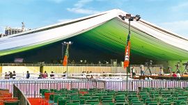 Rekha Gupta, Rekha Gupta swearing-in, Rekha Gupta swearing-in ceremony, Ramlila Maidan, delhi news, India news, Indian express, current affairs