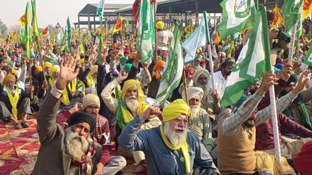 farmers protest
