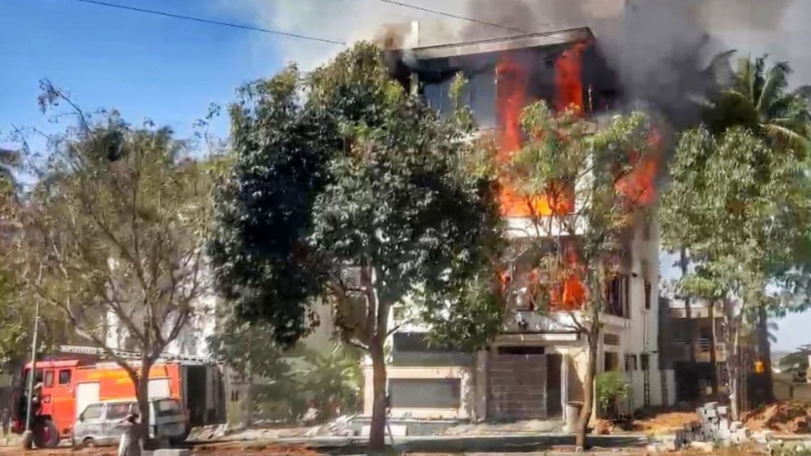 bengaluru fire, fire, bengaluru,