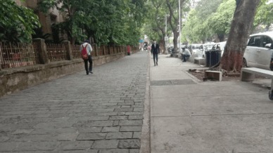 bmc, bmc budget, footpaths, disability, walkability, roads, indian express
