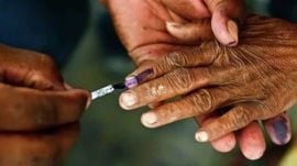 A total of 5,084 candidates are in the fray and more than 38 lakh persons are eligible to cast vote in the Gujarat local body polls.
