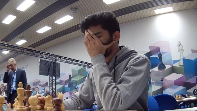 Gukesh lost his final round game to Arjun Erigaisi before losing in the tiebreak to Praggnanandhaa. (PHOTO: YouTube/Chess24)