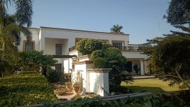 Congress MLA Rana Gurjeet Singh houses in sector 4 Chandigarh. By Kamleshwar singh