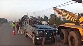 jabalpur jeep accident, madhya pradesh, indian express
