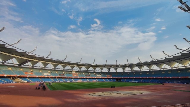 The sports ministry has decided that for a token rent amount, space will be leased out to NSFs at the Jawahar Lal Nehru Stadium, Major Dhyan Chand National Stadium, Thyagraj Stadium, and Talkatora Stadium. (Express Photo by Pritish Raj)