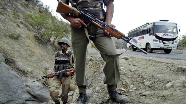 The Indian troops patrolling a guardant  colony   successful  Keri assemblage   retaliated.