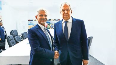 Sergey Lavrov, Sergey Lavrov Jaishankar meet, S Jaishankar, Ukraine, Russia-Ukraine war, Russia Ukraine Crisis, Russia Ukraine news, Russia Ukraine war, Russia-Ukraine war, vladimir putin, Volodymyr Zelenskyy, world news, current affairs