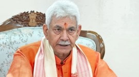 Manoj Sinha, Srinagar, Srinagar high-level meeting, Valley security establishment, Jammu and Kashmir, Indian express news, current affairs