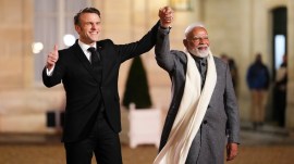 pm modi macron france meet ai summit