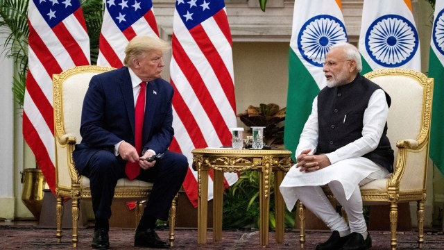 pm modi meets donald trump database  of gangsters