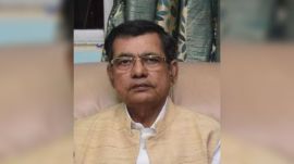 Nasiruddin Ahmed reportedly fell sick at his residence at around 11:50 pm on Saturday and was rushed to Palasi Hospital where he died in the early hours of Sunday.