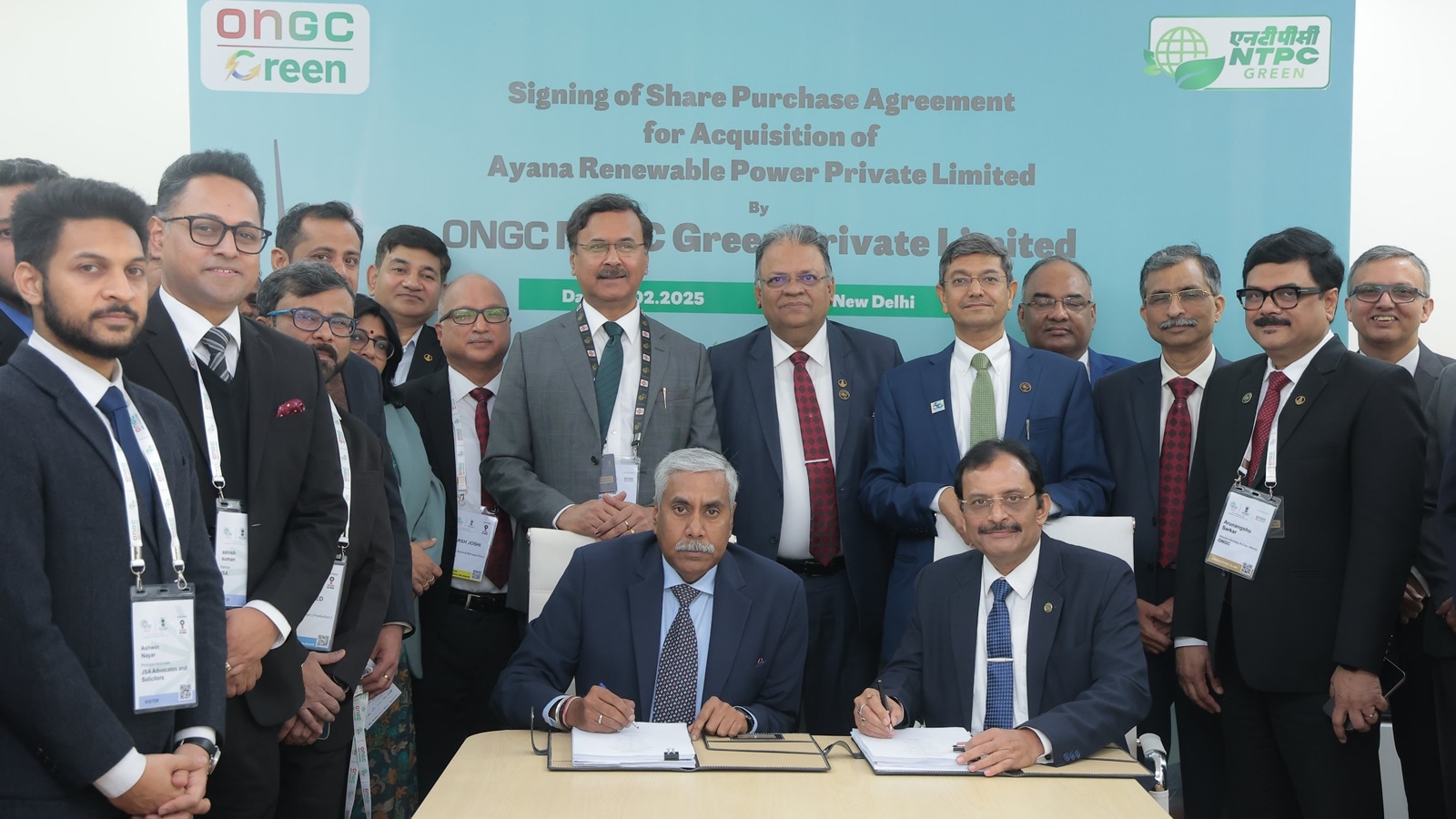 Among biggest-ever renewable energy deals: ONGC-NTPC JV inks $2.3-billion deal for 100% stake in Ayana