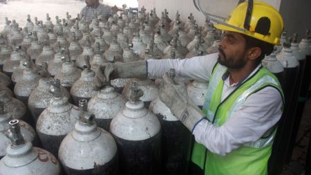 medical oxygen, lancet report, covid-19