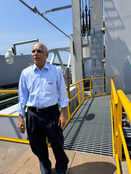 R Srinivasan, Senior Deputy General Manager at Rail Vikas Nigam Ltd (RVNL)