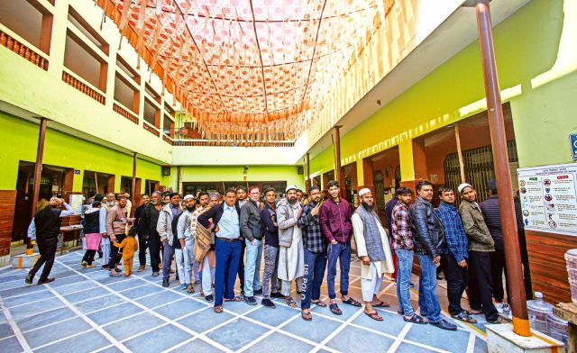 Delhi Assembly polls, Delhi Assembly elections, Delhi Assembly polls voter turnout, Delhi Assembly elections voter turnout, delhi election voter turnout, Aam Aadmi Party AAP, AAP, Delhi BJP, voter turnout in Delhi, delhi news, India news, Indian express, current affairs