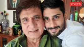 Raj Babbar with son Prateik Babbar