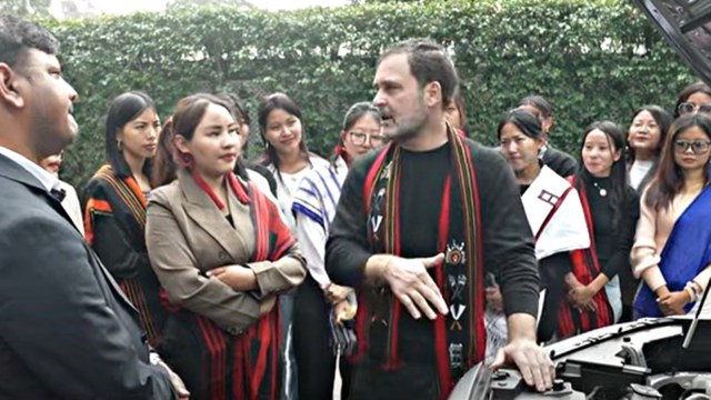 Rahul Gandhi, Nagaland, students interactions, amerind  express