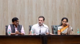Mumbai News Live Updates: rahul gandhi, supriya sule, Sanjay Raut in joint press conference, maharashtra polls, indian express